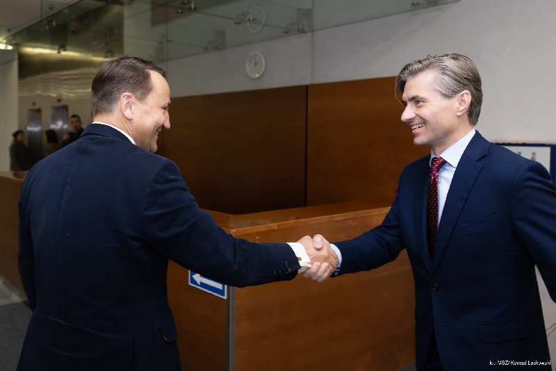 Wizyta litewskiego ministra SZ w Warszawie