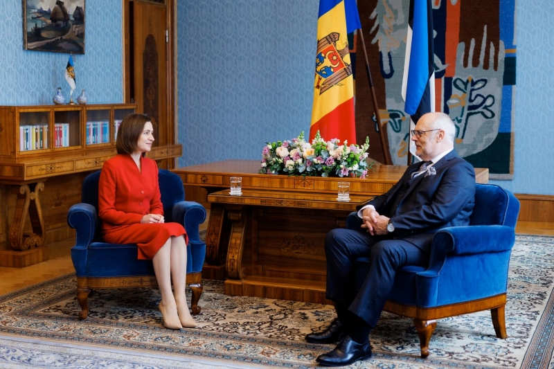 Prezydent Mołdawii z wizytą w Estonii